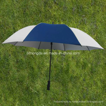 Прочная Рамка 25"X8k Серебряная ткань с покрытием прямой зонтик (YSS0093)